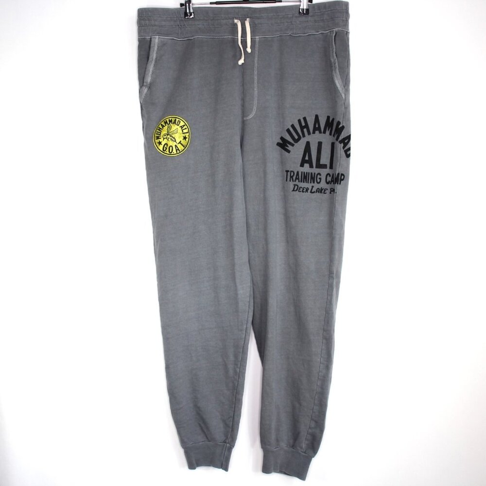Roots Of Fight Mens 3XL 38 x 30 Muhammad Ali Training Camp Jogger Pants H1007